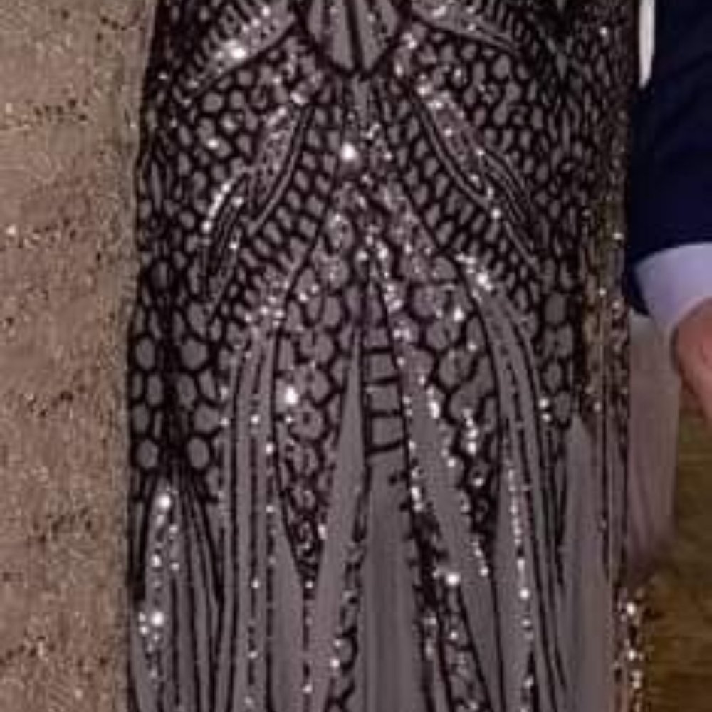 Long sequin dress